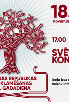 Latvijas Republikas 101.gadadienas svinībām Madonas pilsētas kultūras namā