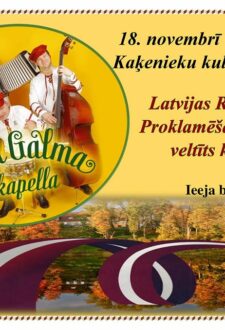 Latvijas Republikas Proklomēšanas dienas pasākums Kaķeniekos