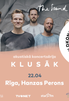 THE SOUND POETS akustiskais koncerts KLUSĀK Rīgā