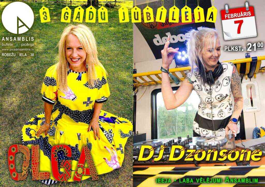 Olga Rajecka & dj Džonsone