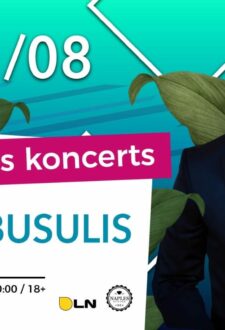 Vasaras gaidītākais koncerts ar Intaru Busuli