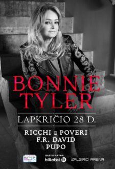 Bonnie Tyler | Ricchi e Poveri | Pupo | F.R. David