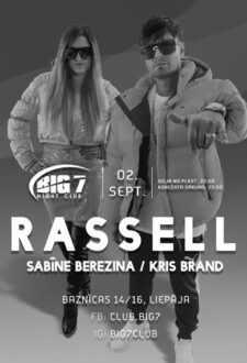 Rassell, Sabīne Berezina un Kris Brand