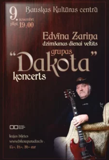 DAKOTA | Edvīna Zariņa dzimšanas dienai veltīts koncerts