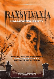 Transylvania, Halloween Party