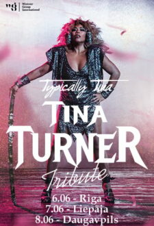 Tina Turner tribute TYPICALLY TINA Rīgā