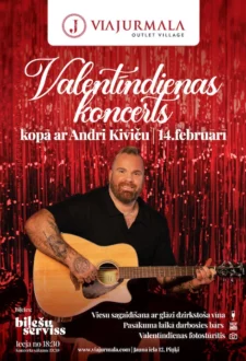 Valentīndienas koncerts kopā ar Andri Kiviču