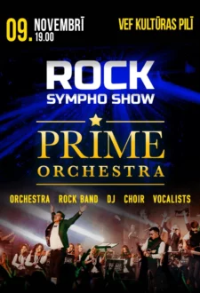 Prime orchestra. Rock sympho show
