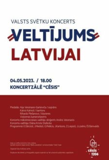 Valsts svētku koncerts “Veltījums Latvijai”