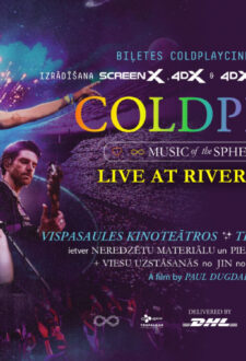 COLDPLAY – LIVE AT RIVER PLATE 23.04 | kino “GAISMA” VALMIERĀ