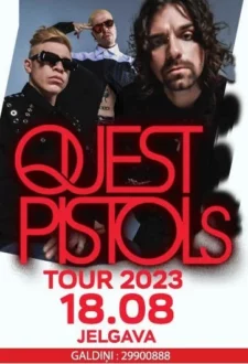 Quest Pistols Tour 2023  koncerts Jelgavā / un ballīte