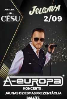 A-Europa koncerts Jelgavā