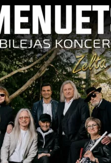 Grupas MENUETS jubilejas koncerts – ZELTA 55