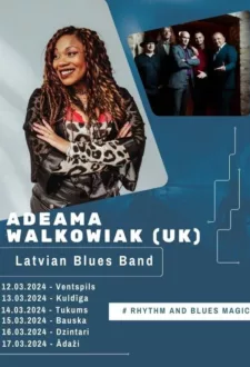 Latvian Blues Band & Adeama Walkowiak #RhythmAndBluesMagic