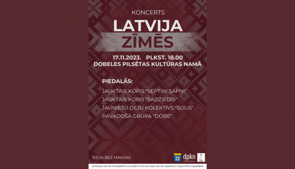 Koncerts “Latvijas zīmēs”