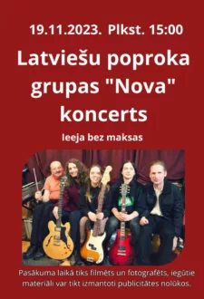 Grupas “Nova” koncerts Krapē