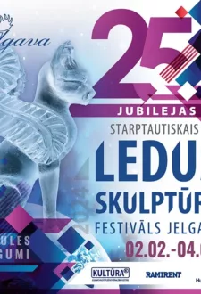 Starptautiskais ledus skulptūru festivāls Jelgavā