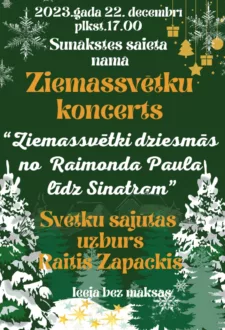 Ziemassvētku koncerts “Ziemassvētki dziesmās no Raimonda Paula līdz Sinatram”