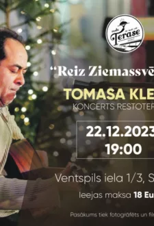 Tomasa Kleina koncerts „Reiz Ziemassvētkos”