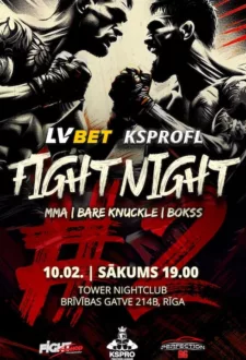 LVBET KSPROFL Fight Night 2