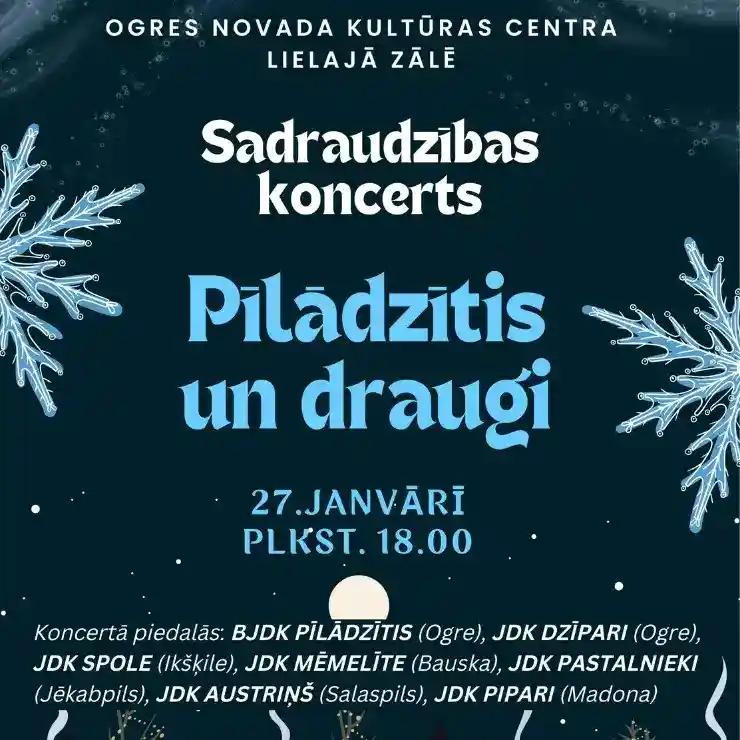 BJDK PĪLĀDZĪTIS UN DRAUGI sadraudzības koncerts