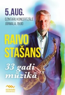 Raivo Stašans | ROMANTISKS SOLO SAKSOFONAM – 33 gadi mūzikā