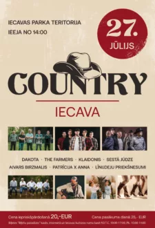 Kantrimūzikas svētki “Country Iecava”
