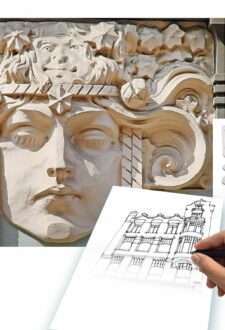 Zīmēšanas meistarklase “Jūgendstila elementi Rīgas arhitektūrā”