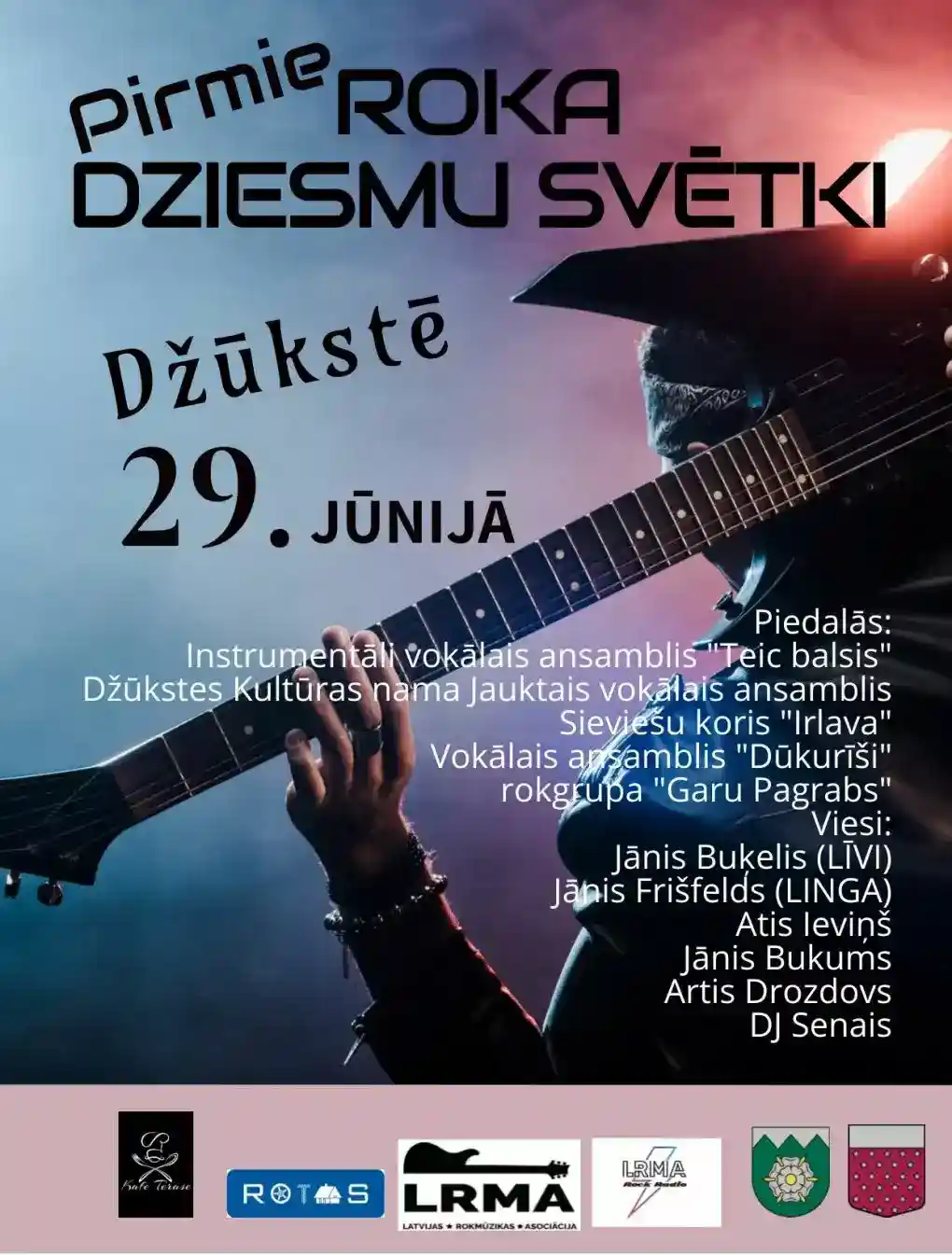 Pirmie ROKA DZIESMU SVĒTKI