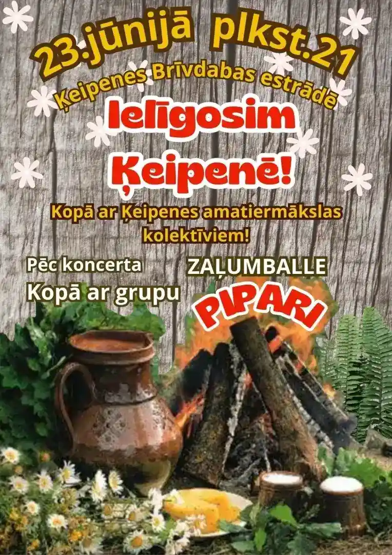 Ielīgosim Ķeipenē!