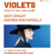 Jaunmoku pilī uzstāsies Ance Krauze un Zigfrīds Muktupāvels koncertprogrammā “VIOLETS”