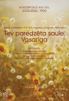 Vasaras saulgriežu koncerts “Tev paredzēta saule. Vasarīga”