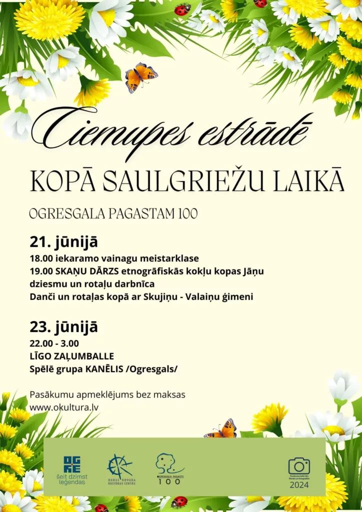 KopĀ SaulgrieŽu LaikĀ LĪgo ZaĻumballe 23062024 1800 Ciemupes Tautas Nams Ciemupe 5629