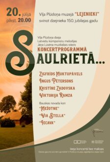 Koncertprogramma "Saulrietā"