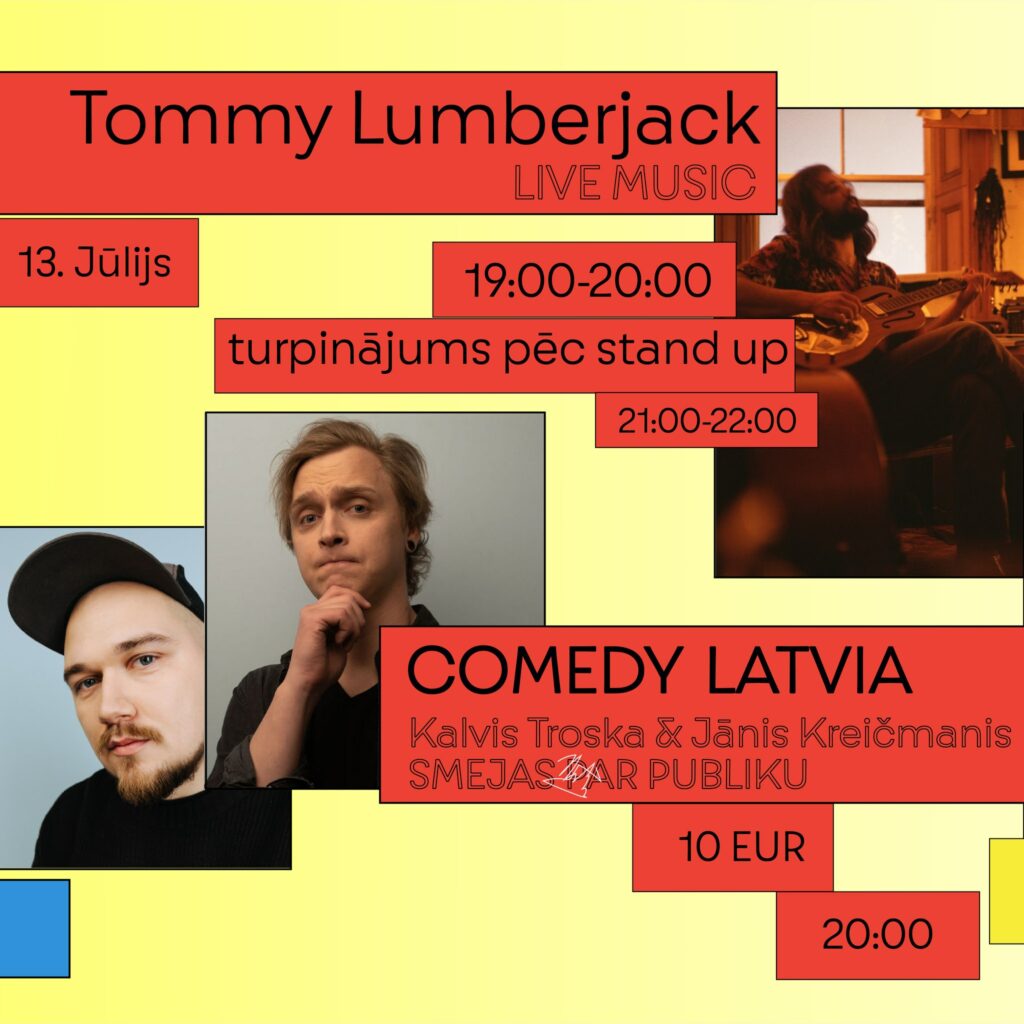 Tommy Lumberjack & COMEDY LATVIA (DUNA VASARA 2024)