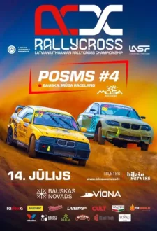 Latvijas Lietuvas rallijkrosa čempionāta 4. posms, Bauska, Mūsa Raceland trase