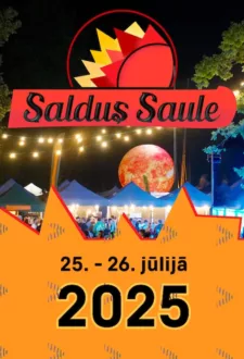 Divu dienu biļete – Festivāls Saldus Saule 2025