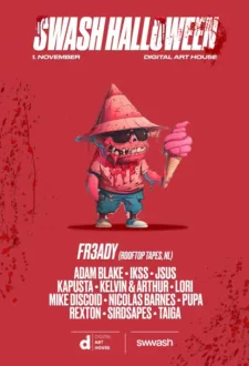 Swash Halloween x FR3ADY at Digital Art House