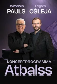 Raimonds Pauls un Edgars Ošleja // koncertprogramma ATBALSS