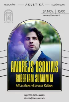 Andrejs Osokins Robertam Šūmanim. Mīlestības vēstules Klārai