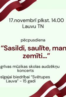 Sasildi, saulīte, manu zemīti…