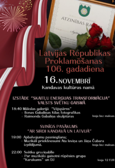 Latvijas Republikas Proklamēšanas 106. gadadienas svinības