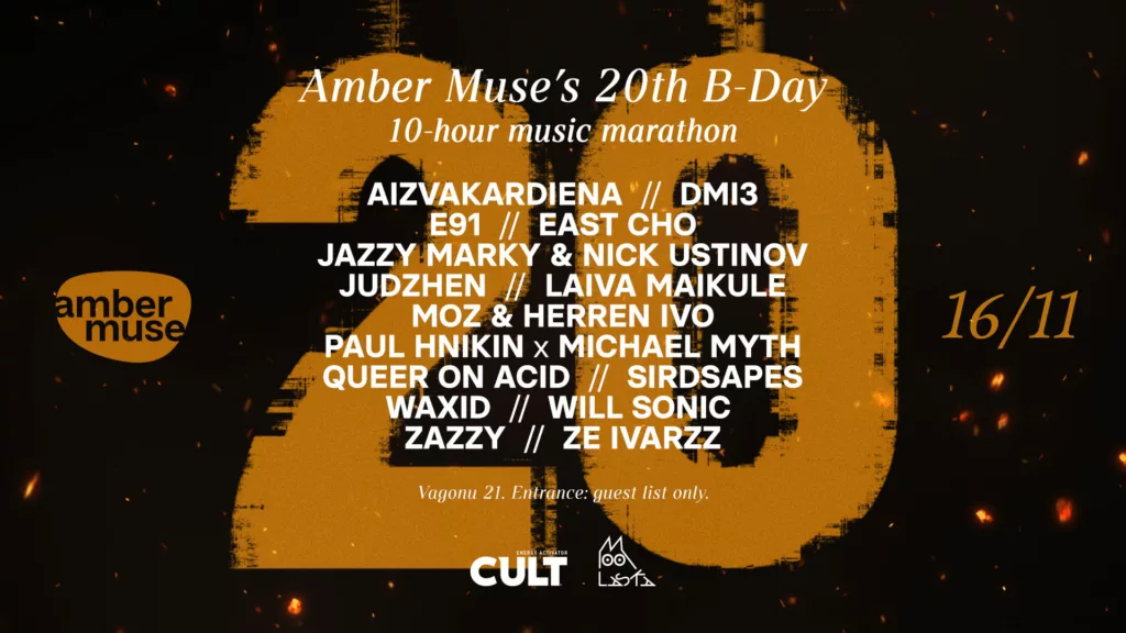 Amber Muse’s 20th Anniversary