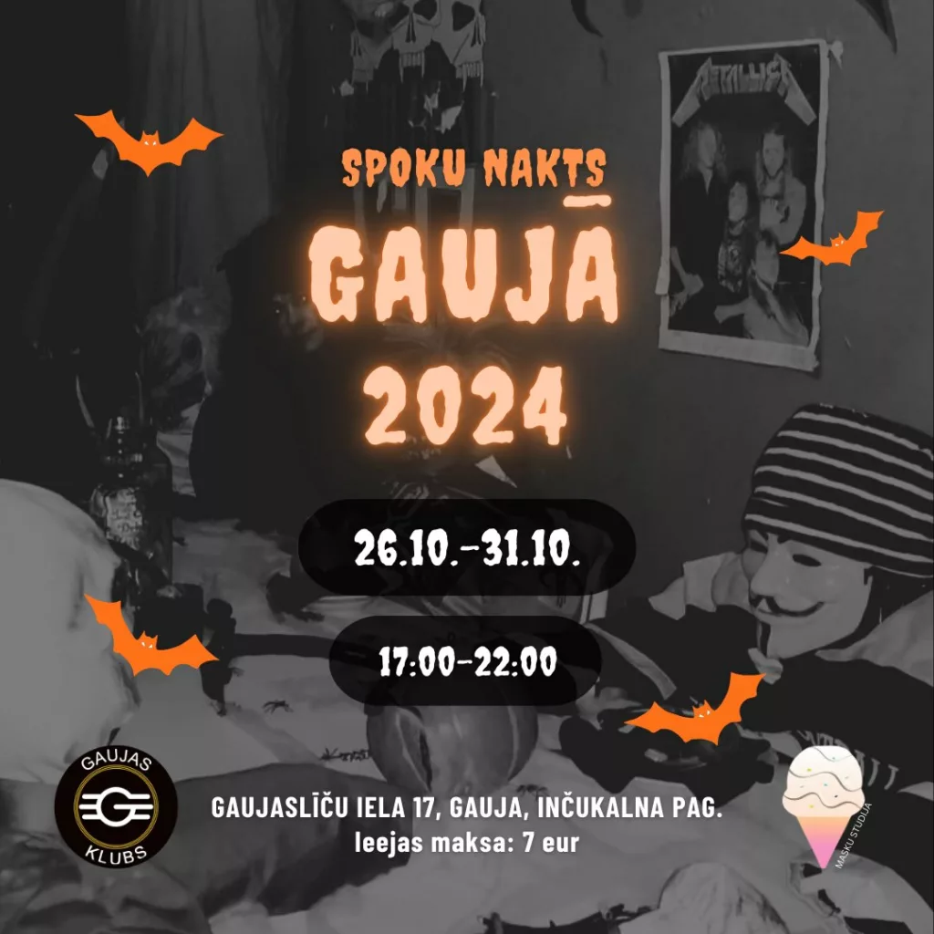 Spoku nakts Gaujā!