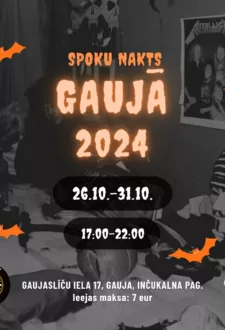 Spoku nakts Gaujā!