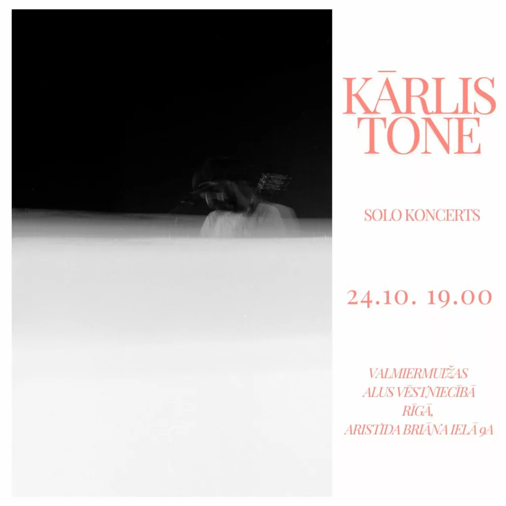 Kārļa Tones solo koncerts