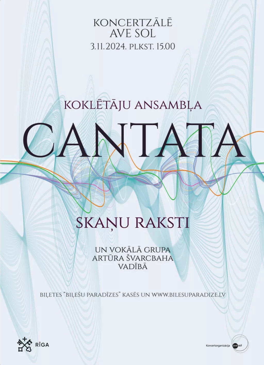 “Koklētāju ansambļa CANTATA skaņu raksti”