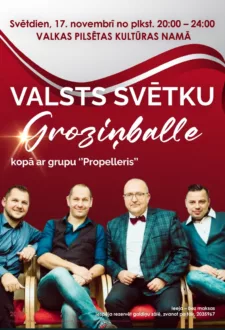 Groziņballe ar grupu “Propelleris”