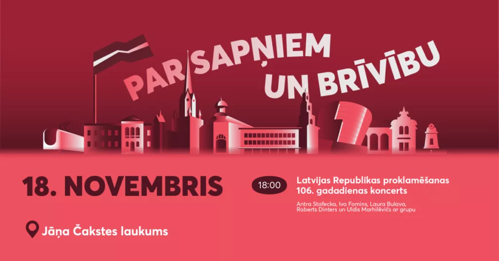 Latvijas Republikas proklamēšanas 106. gadadiena