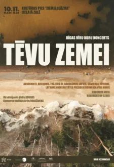 Rīgas vīru koru koncerts “Tēvu zemei”